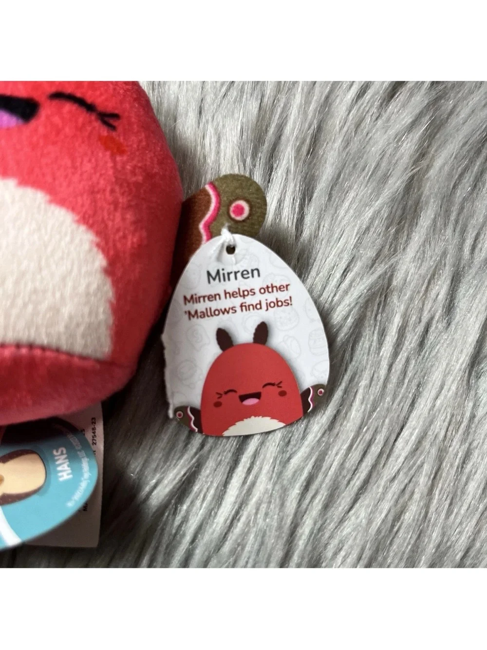 McDonald’s Squishmallow Bundle Of 3 Happy Meal Toys Hans Fifi Mirren